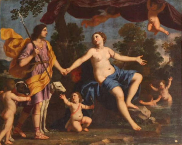 Commiato di Venere e Adone - Pistoia